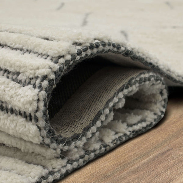 Karastan Rugs Beni Black/white 10' x 14' Area Rug