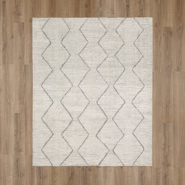 Karastan Rugs Beni Black/white 10' x 14' Area Rug