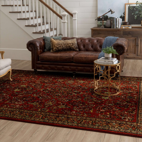 Karastan Rugs Berdan Garnet 8' x 11' Area Rug