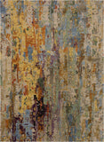 Bespoke Soigne Hand Knotted Wool Abstract Modern/Contemporary Area Rug