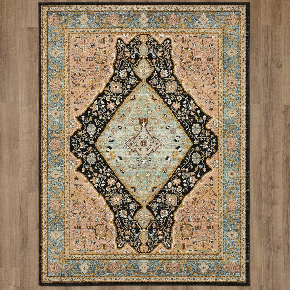 Karastan Rugs Bidjar Robin's Egg Blue 9' 6" x 12' 11" Area Rug