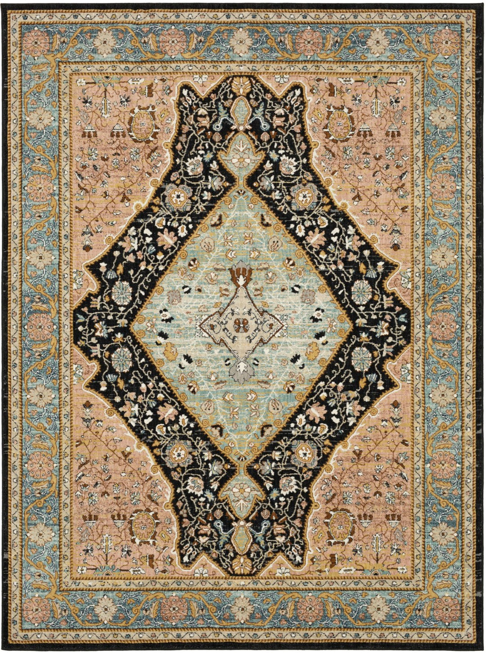 Karastan Rugs Bidjar Robin's Egg Blue 9' 6" x 12' 11" Area Rug