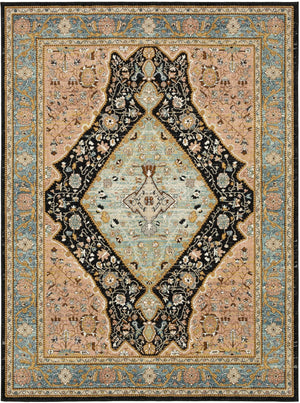 Karastan Rugs Bidjar Robin's Egg Blue 9' 6" x 12' 11" Area Rug
