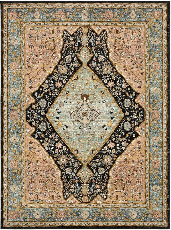 Karastan Rugs Bidjar Robin's Egg Blue 9' 6" x 12' 11" Area Rug