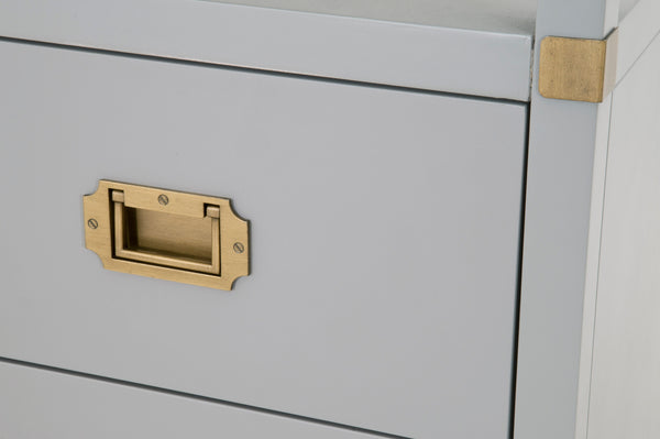 Essentials for Living Traditions Bradley 2-Drawer Nightstand 6131.DGR/BGLD