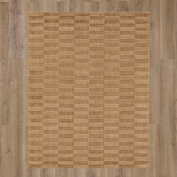 Karastan Rugs Broken Stripe Sienna 9' x 12' Area Rug