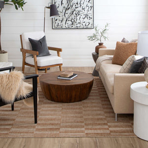 Karastan Rugs Broken Stripe Sienna 8' x 10' Area Rug