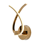 Bethel Gold LED Wall Sconce in Aluminum