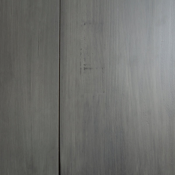 Walker Edison Farmhouse Dining Set Grey/Black