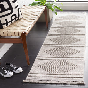 Safavieh Camden 656 Modern Power Loomed Rug Grey / Ivory CAD656F-9