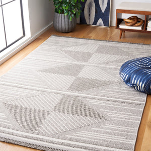 Safavieh Camden 656 Modern Power Loomed Rug Grey / Ivory CAD656F-9