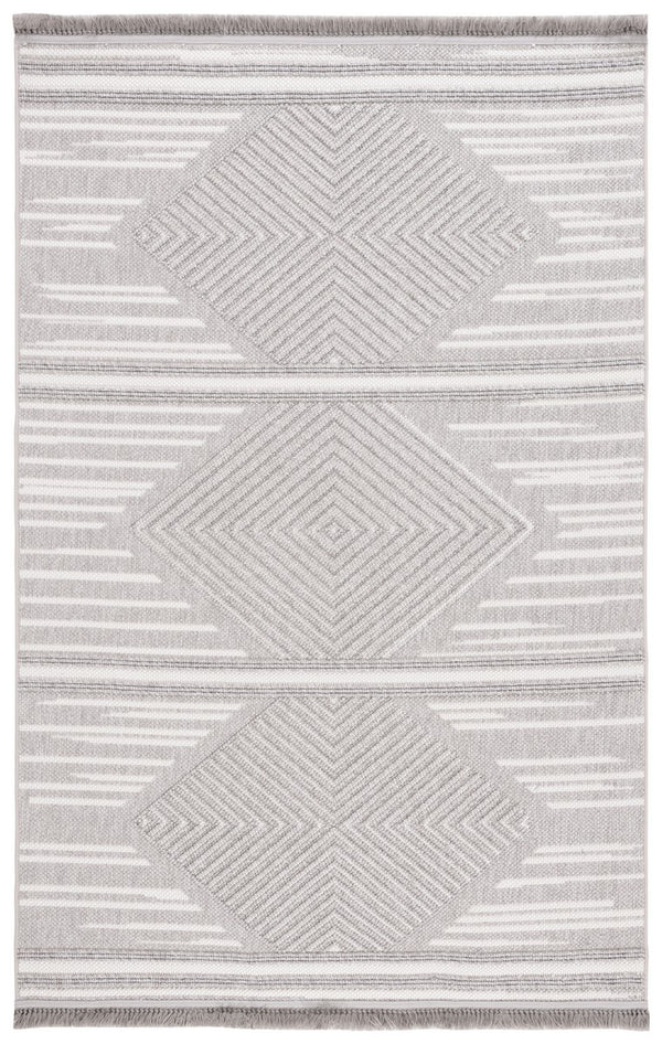 Safavieh Camden 656 Modern Power Loomed Rug Grey / Ivory CAD656F-9