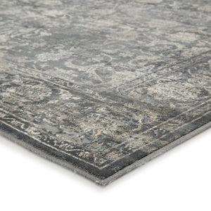 Jaipur Living Kachina Floral Blue/ Gray Area Rug (8'10"X12')