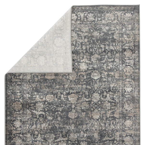 Jaipur Living Kachina Floral Blue/ Gray Area Rug (8'10"X12')