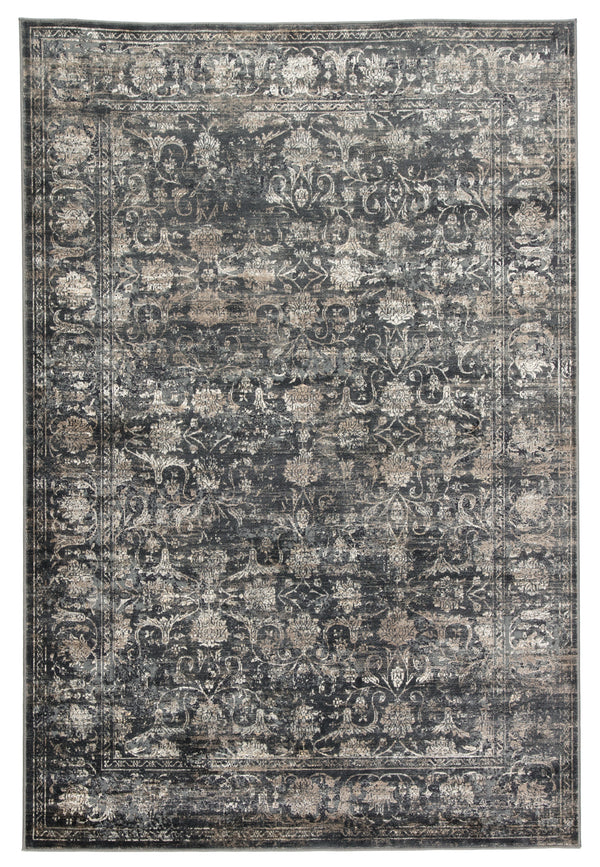 Jaipur Living Kachina Floral Blue/ Gray Area Rug (12'X18')