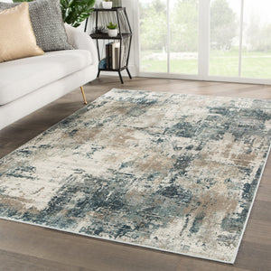 Jaipur Living Sisario Abstract Blue/ Gray Area Rug (8'10"X12')