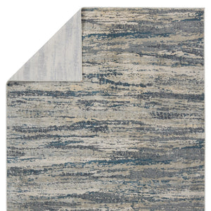 Jaipur Living Caicos Anomia CAI09 Power Loomed 93% Viscose 7% Polyester Abstract Area Rug Blue 93% Viscose 7% Polyester RUG155539