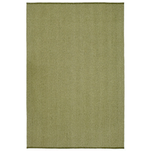 Trans-Ocean Liora Manne Calais Solid Casual Indoor/Outdoor Machine Made 100% Polypropylene Pile Rug Green 8'3" x 11'6"