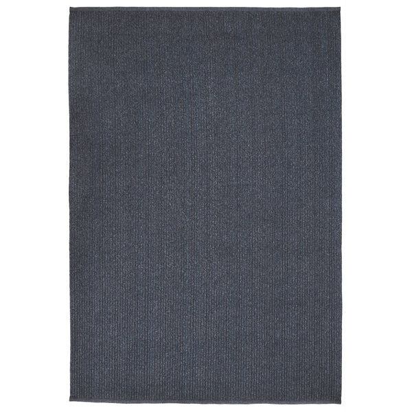 Trans-Ocean Liora Manne Calais Solid Casual Indoor/Outdoor Machine Made 100% Polypropylene Pile Rug Navy 8'3" x 11'6"