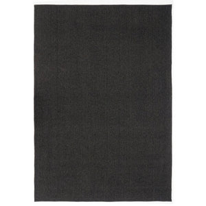 Trans-Ocean Liora Manne Calais Solid Casual Indoor/Outdoor Machine Made 100% Polypropylene Pile Rug Charcoal 8'3" x 11'6"