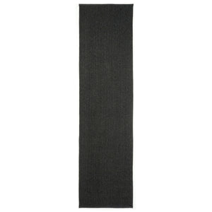 Trans-Ocean Liora Manne Calais Solid Casual Indoor/Outdoor Machine Made 100% Polypropylene Pile Rug Charcoal 2' x 7'6"