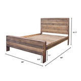 LH Imports Campestre Modern Bed CAM001K