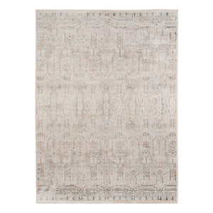 AMER Rugs Cambridge CAM-2 Power-Loomed Tribal Transitional Area Rug Aqua Blue 9'6" x 13'9"