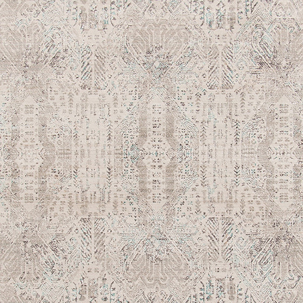 AMER Rugs Cambridge CAM-2 Power-Loomed Tribal Transitional Area Rug Aqua Blue 9'6" x 13'9"
