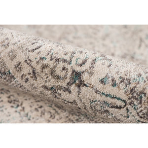 AMER Rugs Cambridge CAM-2 Power-Loomed Tribal Transitional Area Rug Aqua Blue 9'6" x 13'9"