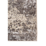 AMER Rugs Cambridge CAM-42 Power-Loomed Abstract Transitional Area Rug Silver Sand 9'6" x 13'9"