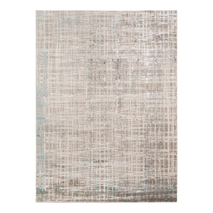 AMER Rugs Cambridge CAM-47 Power-Loomed Abstract Transitional Area Rug Blue 7'10" x 10'10"