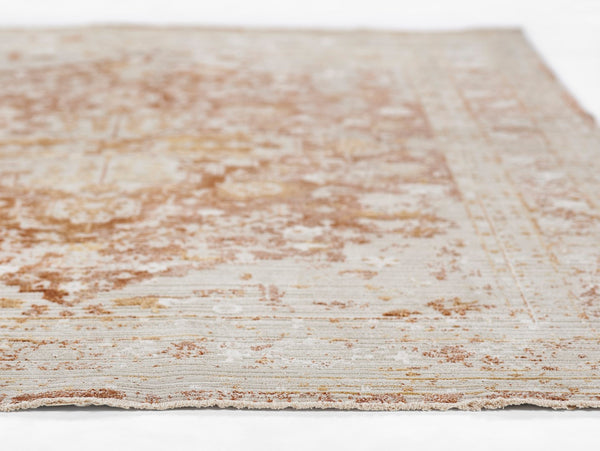 Momeni Cambridge CMB-1 Machine Made Traditional Medallion Indoor Area Rug Copper 8'10" x 12'7" CAMBRCMB-1COP8AC7