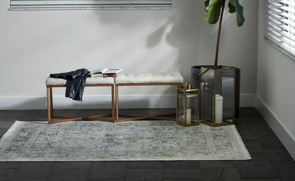 Momeni Cambridge CMB-2 Machine Made Traditional Medallion Indoor Area Rug Taupe 8'10" x 12'7" CAMBRCMB-2TAU8AC7