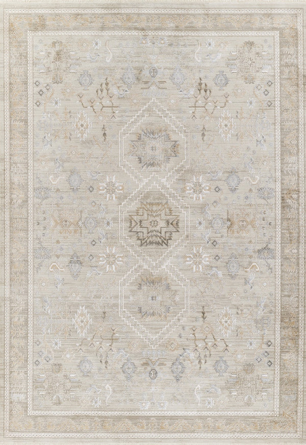 Momeni Cambridge CMB-3 Machine Made Traditional Oriental Indoor Area Rug Grey 8'10" x 12'7" CAMBRCMB-3GRY8AC7