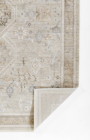 Momeni Cambridge CMB-3 Machine Made Traditional Oriental Indoor Area Rug Grey 8'10" x 12'7" CAMBRCMB-3GRY8AC7