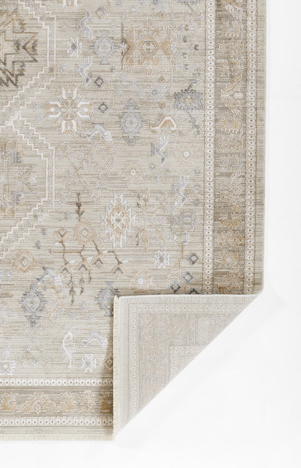 Momeni Cambridge CMB-3 Machine Made Traditional Oriental Indoor Area Rug Grey 8'10" x 12'7" CAMBRCMB-3GRY8AC7