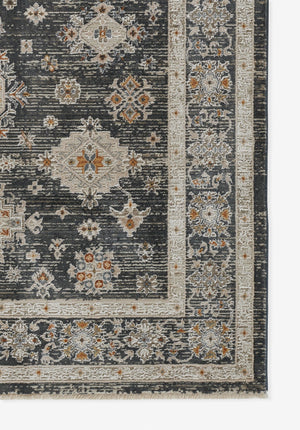 Momeni Cambridge CMB-4 Machine Made Traditional Oriental Indoor Area Rug Slate 8'10" x 12'7" CAMBRCMB-4SLT8AC7