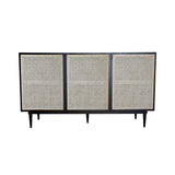 LH Imports Cane Sideboard CAN003B