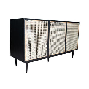 LH Imports Cane Sideboard CAN003B