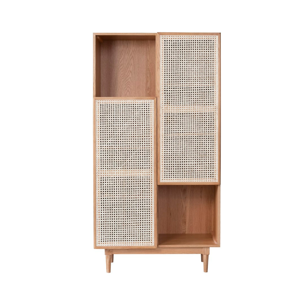 LH Imports Cane Bookcase CAN019-N