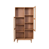 LH Imports Cane Bookcase CAN019-N