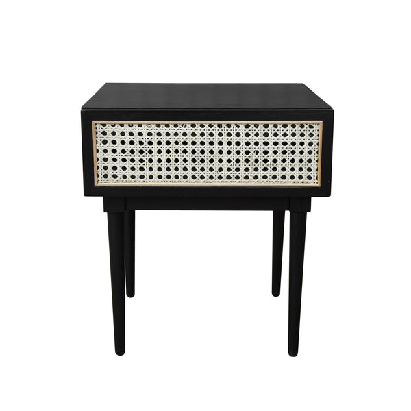 LH Imports Cane Side Table CAN033