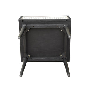 LH Imports Cane Side Table CAN033