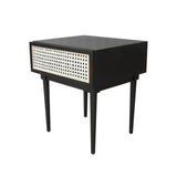 LH Imports Cane Side Table CAN033