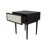 LH Imports Cane Side Table CAN033