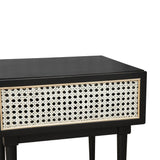 LH Imports Cane Side Table CAN033