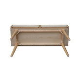 LH Imports Cane Console Table CAN034-N