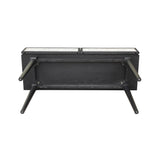 LH Imports Cane Console Table CAN034