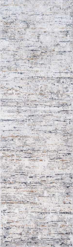 Momeni Cannes CAN-1 Machine Made Contemporary Abstract Indoor Area Rug Grey 7'10" x 11'2" CANNECAN-1GRY7AB2