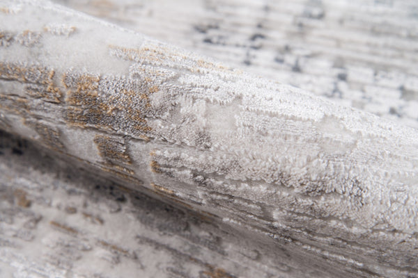 Momeni Cannes CAN-2 Machine Made Contemporary Abstract Indoor Area Rug Grey 7'10" x 11'2" CANNECAN-2GRY7AB2